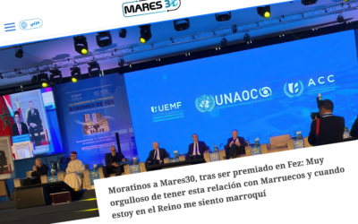 Moratinos a Mares30, tras ser premiado en Fez: Muy orgulloso de tener esta relación con Marruecos y cuando estoy en el Reino me siento marroquí