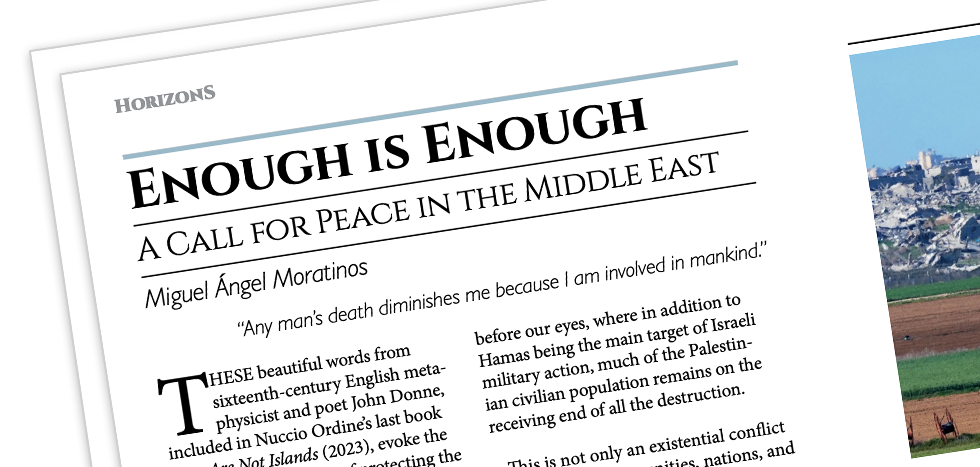 Enough is Enough: A Call for Peace in the Middle East